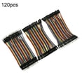 thumbnail image 1 of 120Pcs/Set Male Female 10cm Jumper Wire 2.54mm Pin Dupont Cable for Arduino, 1 of 10