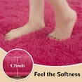 thumbnail image 3 of 6x9 Rugs for Living Room, Large Fluffy Area Rugs for Bedroom, Soft Carpet Shag Kids Room Rug, Non-Slip Fuzzy Rugs Indoor (Hot Pink, 6ft x 9ft), 3 of 13