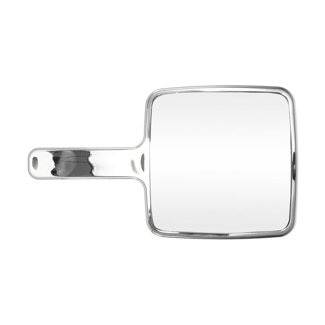Espejo Cosmético de Patrón de Olas de Agua para Mujeres 1 Pc para Viajes de Negocios Vacaciones Espejo de Aluminio ABS Tonalidad Plateada M