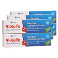 thumbnail image 1 of Zinc-Free Denture And Partial Adhesive Cream, Strong All-Day Hold, Multi-Pack, 1 of 9