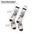 thumbnail image 5 of Balery Tropical Leaves Fun Novelty Socks Men'S Women'S Crew Socks Funny Crazy Novelty Socks Quirky And Cool Socks, 5 of 9