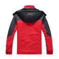 thumbnail image 3 of Manteaux pour Hommes Manteau Coupe-Vent Imperméable Chaud à Capuche Imperméable Manteaux de Planche à Neige, 3 of 5
