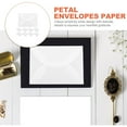 thumbnail image 3 of Miangastore Flower Envelopes Paper Envelopes Translucent Material 10pcs, 3 of 9