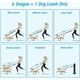 thumbnail image 3 of Correa para perro, correa para perro manos libres, regalo multifuncional para entrenamiento de cuerda para perro, 3 of 5