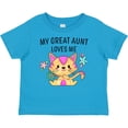 thumbnail image 3 of Inktastic My Great Aunt Loves Me with Cute Kitten and Flowers Boys or Girls Baby T-Shirt, 3 of 5