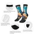 thumbnail image 3 of Rocae Colorful Planet Universe for Girls Boys Crew Socks,Children's Socks, Kids Socks, Toddler Socks: Daily Wear with Kids School Uniform, 3 of 5