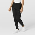 thumbnail image 4 of Wink W123 Women's Comfort Waist Cargo Jogger Scrub Pant Tall, Black, XS Womens, 4 of 6
