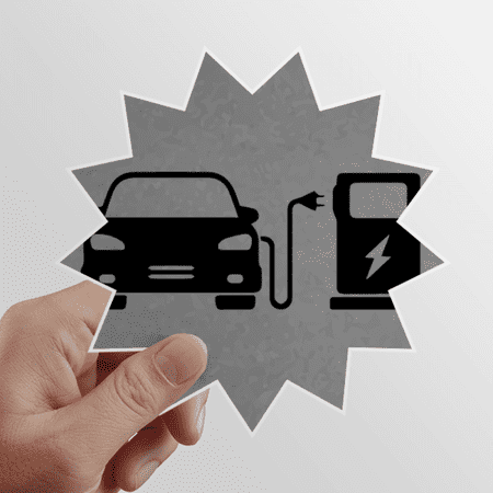 black cha energy vehicles protect environment sun vinyl sticker luggage graffiti flower decal