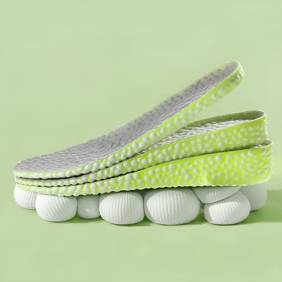 XIRQI 2026 New Plantar Fasciitis Feet Insoles,Arch Supports Orthotics Inserts Relieve Flat Feet,High Arch,Foot Pain,Inner Heightening Insoles Absorb Shock with Every Step