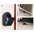 thumbnail image 5 of Wall Mount Key Storage Combination Lock Key Lock Box for Home Office Storage Box, 5 of 10