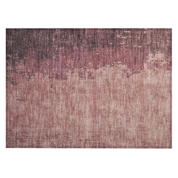 Dalyn Rugs Machine Washable Indoor/Outdoor Chantille Coral 1'8" x 2'6" Rug