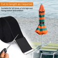 thumbnail image 2 of Hook and Loop Straps with 50 Metal Buckles, Adjustable Fastening Cable Straps, Cut-to-Length Cinch Strap, Reusable Nylon Securing Cord Ties for Organizer or Storage, 2 of 6
