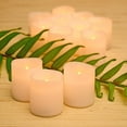 thumbnail image 3 of LumaBase Battery Operated LED Votive Candles - Set of 12 (Amber), 3 of 11