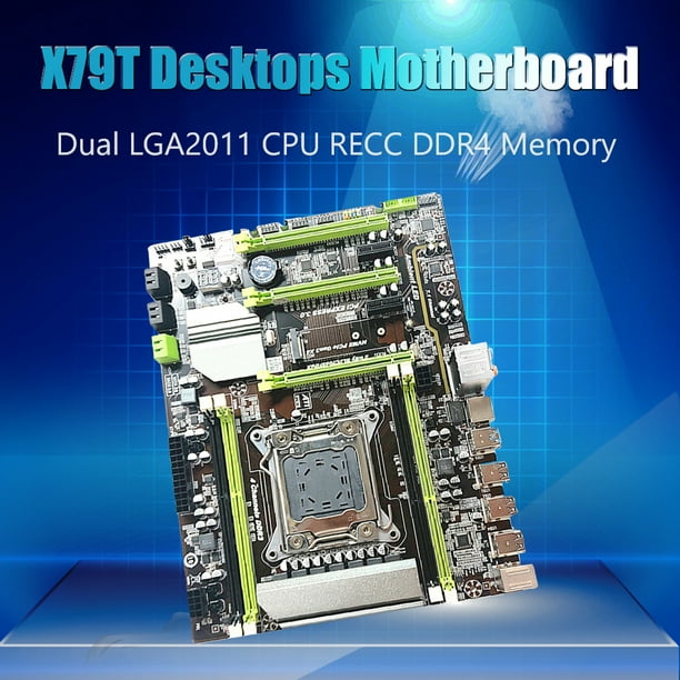 Qionma X79T LGA 2011 CPU USB3.0 M.2 SATA 4 DDR3 Desktop PC