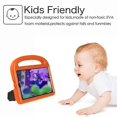 thumbnail image 3 of For Galaxy Tab A 8.42020 Sparrow Style Eva Flat Anti Falling Protective Shell With Bracket(purple), 3 of 5