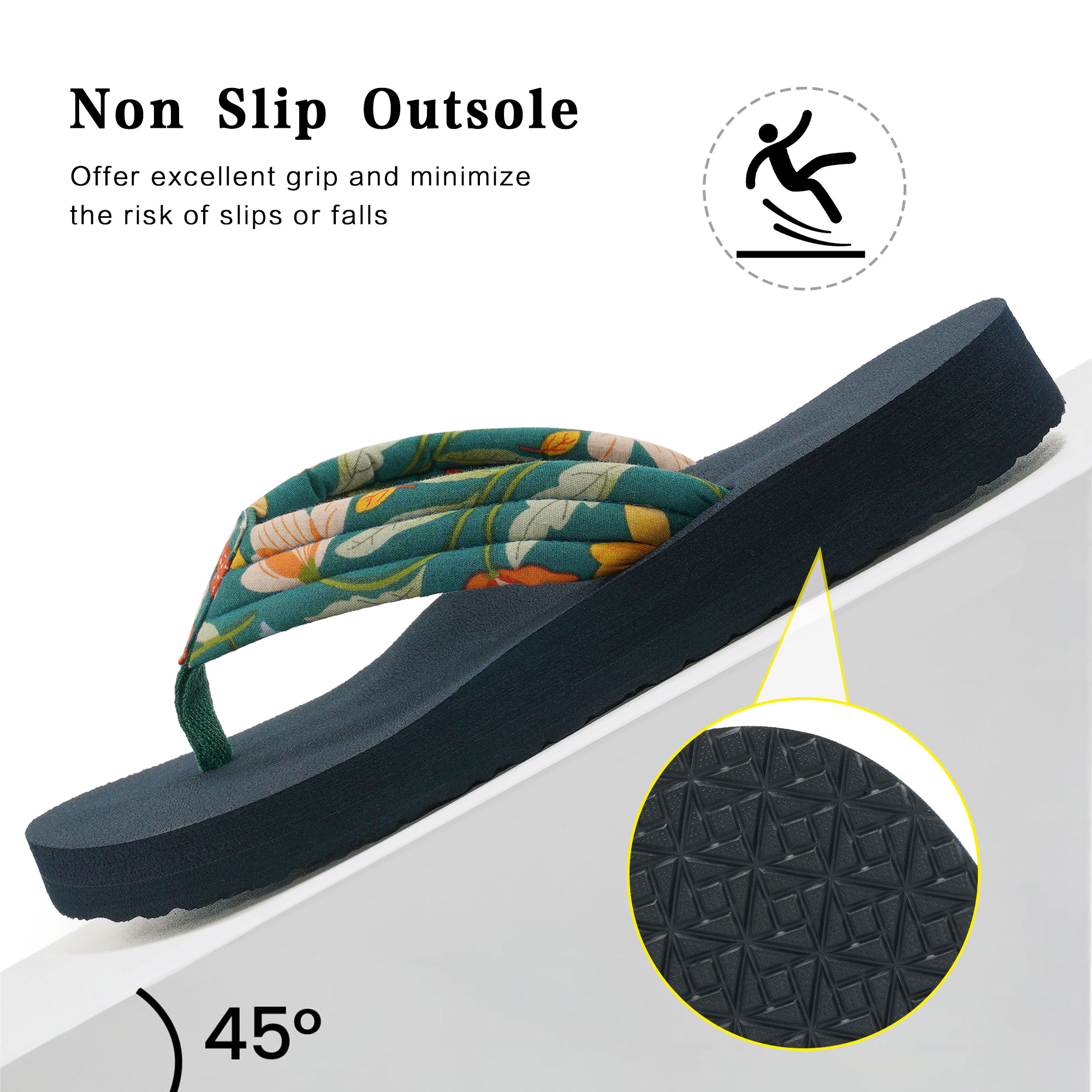 Ecetana Women's Comfort Thong Flip Flops photo 5