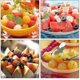 thumbnail image 1 of Talla de frutas de cocina multifunción de acero inoxidable 2 piezas con herramienta de excavación de bolas, 1 of 2
