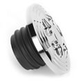 thumbnail image 4 of Motorcycle Aluminum Oil Cap Fuel Gas Tank Vented Decorative Cover Fit for XLSilver, 4 of 7