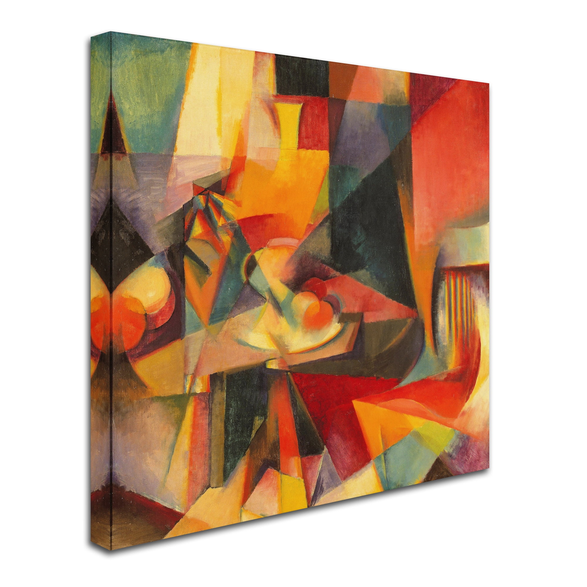 Trademark Fine Art 'Synchromy 3' Canvas Art by Stanton Macdonald-Wright