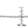 thumbnail image 2 of Primal Silver Sterling Silver Rhodium-plated 2.0mm Loose Rope Chain, 2 of 4