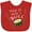 Red, variant on Inktastic This is How I Roll Cute Sushi Boys or Girls Baby Bib