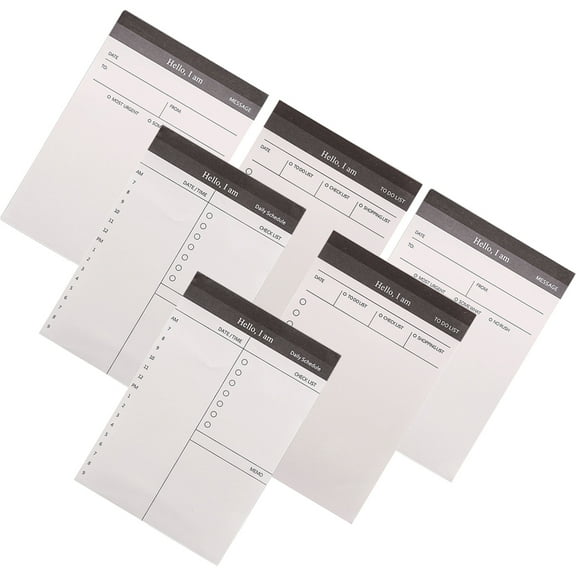 Set of 2 Base Electrical Daily Planner Convenient Notebook Teacher Office