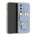 thumbnail image 1 of Hello Kitty Electroplated Plating Frame Case For Huawei P60 Pro Plus P50 P40 P20 P30 Lite P Smart Z Y9 Prime 2019 Silicone Cover LXY, 1 of 7