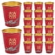 thumbnail image 2 of 50 vasos de papel desechables para bodas, ideales para bebidas calientes. Vasos gruesos estilo chino para té o agua, perfectos para fiestas de compromiso y banquetes., 2 of 7