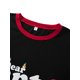 thumbnail image 5 of Pijamas navideños familiares a juego, camiseta de manga larga con estampado de letras y pantalones a rayas. Ropa de dormir para estar en casa., 5 of 10