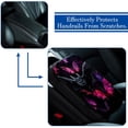 thumbnail image 5 of Bats Soft Comfortable Furry Printed Armrest Cover - 12.5x8.2 inch, Car Armrest Mat, Armrest Accessory, 5 of 6