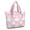 Pink Halloween Ghosts, variant on Tote Bag for Women - Pink Halloween Ghosts Shoulder Bag - Large Utility Work Duffle Bag with Zipper Handbag for Travel, Work, Sprots