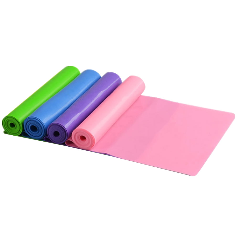 SPRING PARK Long Resistance Exercise Band, Sport Yoga Elastic Bands Natural Latex Elastic Exercise Equipment for Physical Therapy, Stretch, Yoga, Strength Training Workout