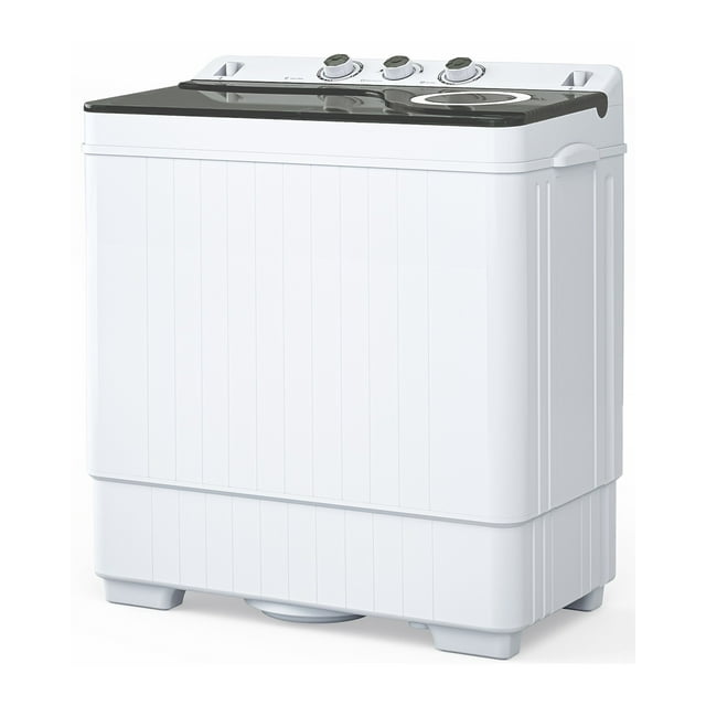 Zimtown Portable Washing Machine, 26 Lbs Semiautomatic Twin Tub
