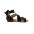 thumbnail image 4 of Bellini Nambi Women Adjustable Buckle Sandal In Black Smooth, 4 of 5