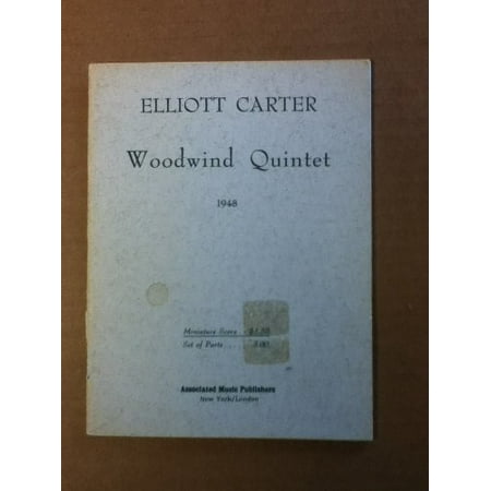 Woodwind Quintet (1948) (Paperback)