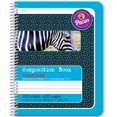 thumbnail image 2 of Primary Composition Book, 1/2" Ruled, Spiral Bound, Blue/Zebra, 9.75" x 7.5", 200 Pages, Pack of 12, 2 of 2