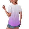 thumbnail image 4 of Womens V Neck Tops Dressy Casual Sexy Work Out Shirts Gym Loose Graphic Summer Clothes for Women 2025 Vacation, 4 of 7