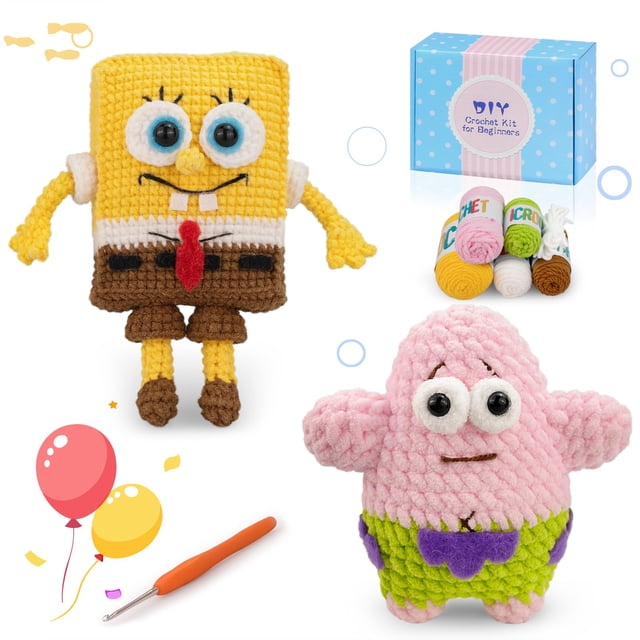 Kit de ganchillo Animales amigurumi de ganchillo con tutoriales