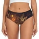 thumbnail image 1 of Balery Butterfly Sitting on a Flower Ropa Interior de Algodón para Mujer con Dibujo – Braguitas Cómodas y Elásticas, Estilo Clásico-3X-Large, 1 of 6