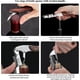 thumbnail image 3 of Bottle Opener Wine Opener with Foil Cutter, Stainless Steel Wood Handle Classic All in one, 3 of 5