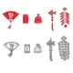 thumbnail image 3 of Troqueles de corte de metal para Año Nuevo Chino: plantillas para hacer tarjetas en relieve, 3 of 5