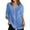 BU2, variant on EDFBUYKRS Linen Button Down Shirts for Women Roll up Long Sleeve V Neck Blouse Tops with Pockets S