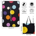 thumbnail image 2 of Color Wave Point Geometry Outdoor Picnic Blanket, Foldable Waterproof Beach Mat, Portable Beach Blanket for Beach Camping, Hiking, Family Concerts, 2 of 8