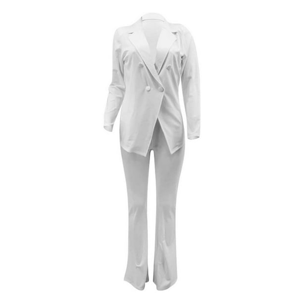Nituyy Womens Office 2 Piece Suit Pant Sets Slim Fit Solid Color Blazer Work Pants for Casual Wear Elegant Business Party - Walmart.com Nituyy Womens Office 2 Piece Suit Pant Sets Slim Fit Solid Color Blazer Work Pants for Casual Wear Elegant Business Party - Walmart.com