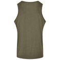 thumbnail image 2 of Build Your Brand - Camiseta Sin Mangas Basic para Hombre (Oliva), 2 of 2