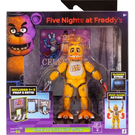 Five Nights at Freddy's Endo Series Withered Chica with Office Action Figure