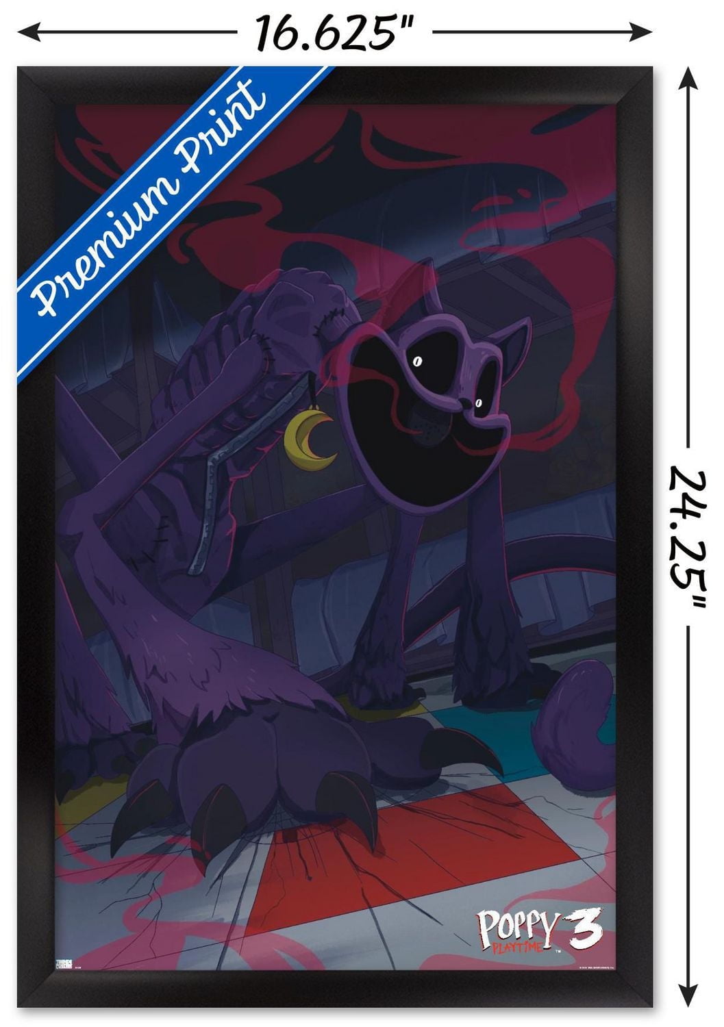 Poppy Playtime: Chapter 3 - CatNap Wall Poster