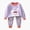 Light Purple, variant on Newborn Baby Boys Girls Clothes Cotton Suit Cute Baby Kid Infant Toddler Play Wear Rainbow Outfits Loungewear Homewear,6-12 Months