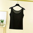 thumbnail image 2 of Staron Women's Casual Loose Sleeveless Tank Top Round Neck Solid Color Basic Comfy Relaxed Summer Shirts Tops, Black M, 2 of 7