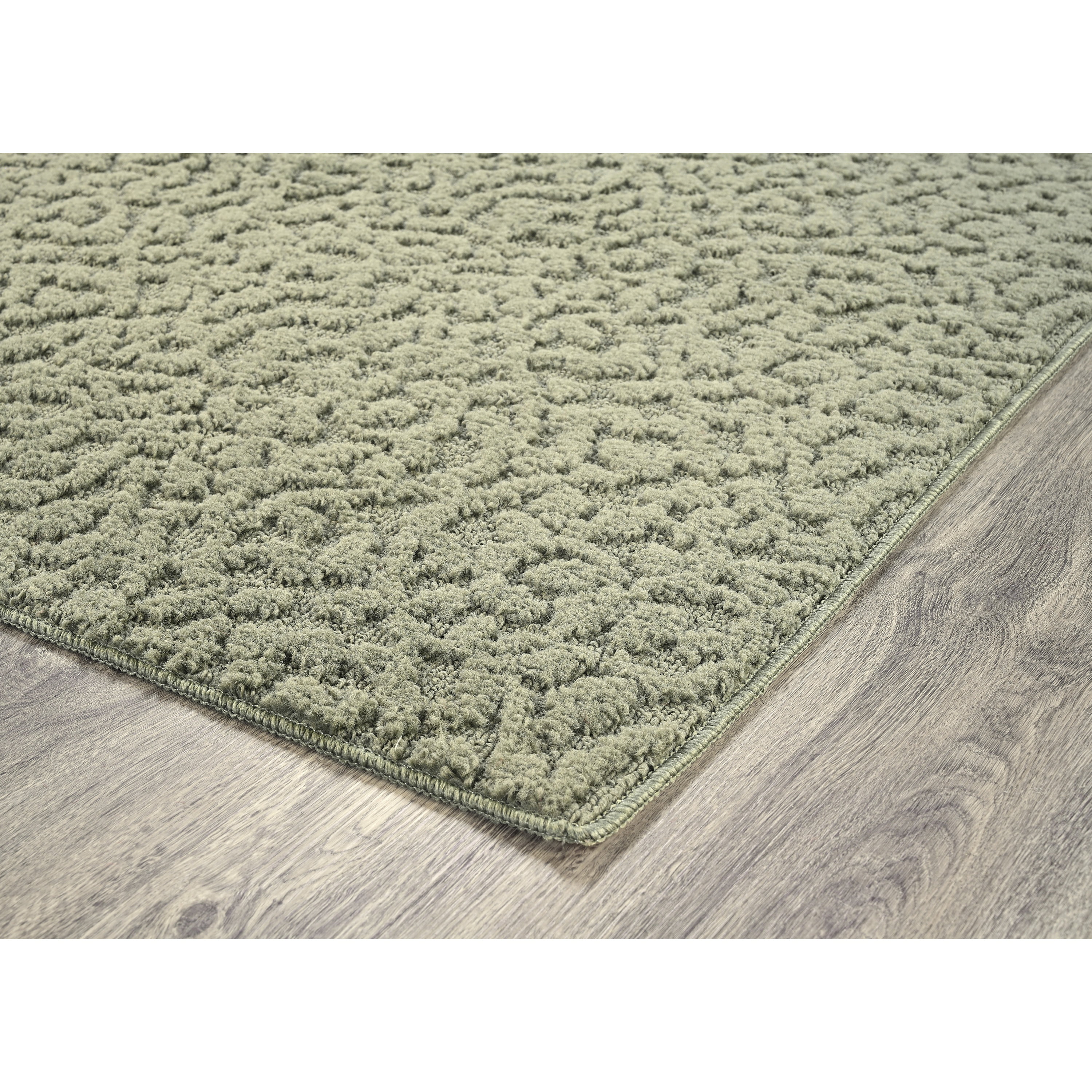 Garland Rug Ivy Sage Indoor Runner Rug, 3' x 8'